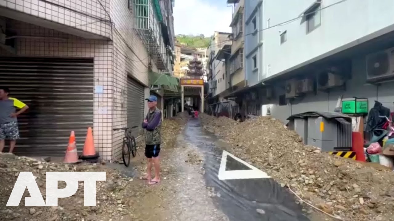 Typhoon Fung-Wong Drowns Taiwan: Homes Swallowed by Mud and Floods | APT