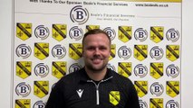 Westfield assistant manager Jake Baxter post-Horndean