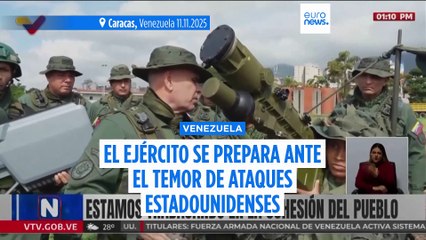 Venezuela despliega a 200.000 militares ante la llegada del portaaviones más grande de EE.UU.