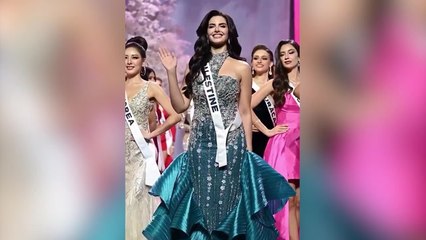 Miss Palestine and Miss Israel stood side by side at the Miss Universe 2025 pageant