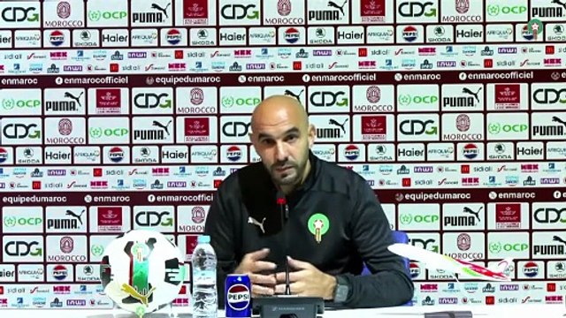 Walid Regragui (Maroc) : « Il faut des joueurs qui connaissent l'environnement et le poids de l'équipe nationale » - Foot - CAN - Maroc