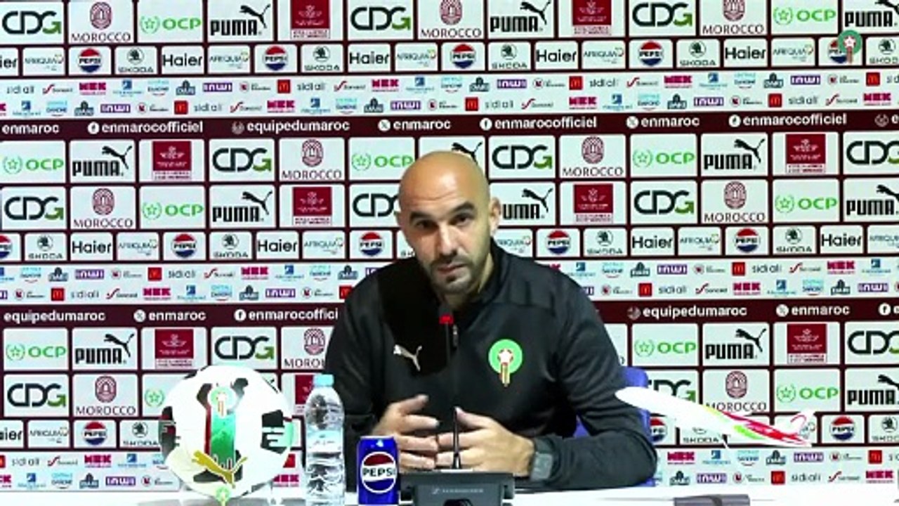 Walid Regragui (Maroc) : « Il faut des joueurs qui connaissent l'environnement et le poids de l'équipe nationale » - Foot - CAN - Maroc