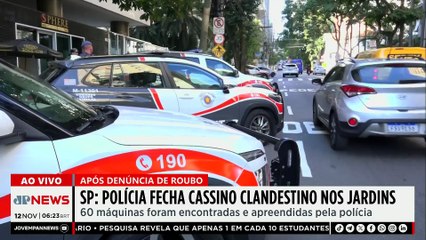 PM descobre cassino clandestino em região nobre de São Paulo