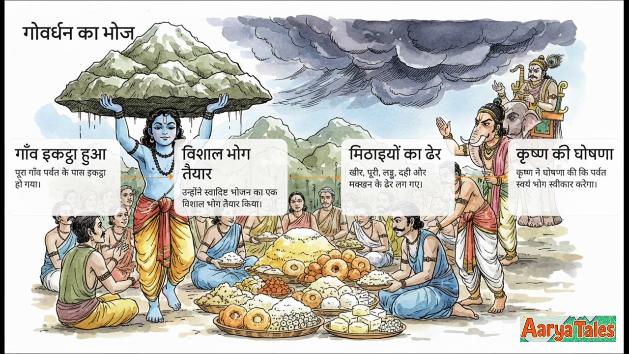 Krishna Tales #1 - क्यों उठाया था कृष्ण ने गोवर्धन पर्वत