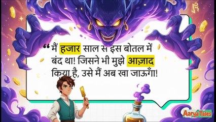 Panchtantra #7 - जिन्न और आदमी की सच्ची कहानी