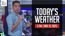 Today's Weather, 5 P.M. | Nov. 12, 2025