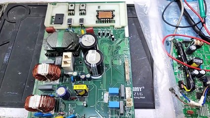 Gree Dc inverter ac E6 error code outdoor PCB Dc inverter AC Training center Babar Electronics