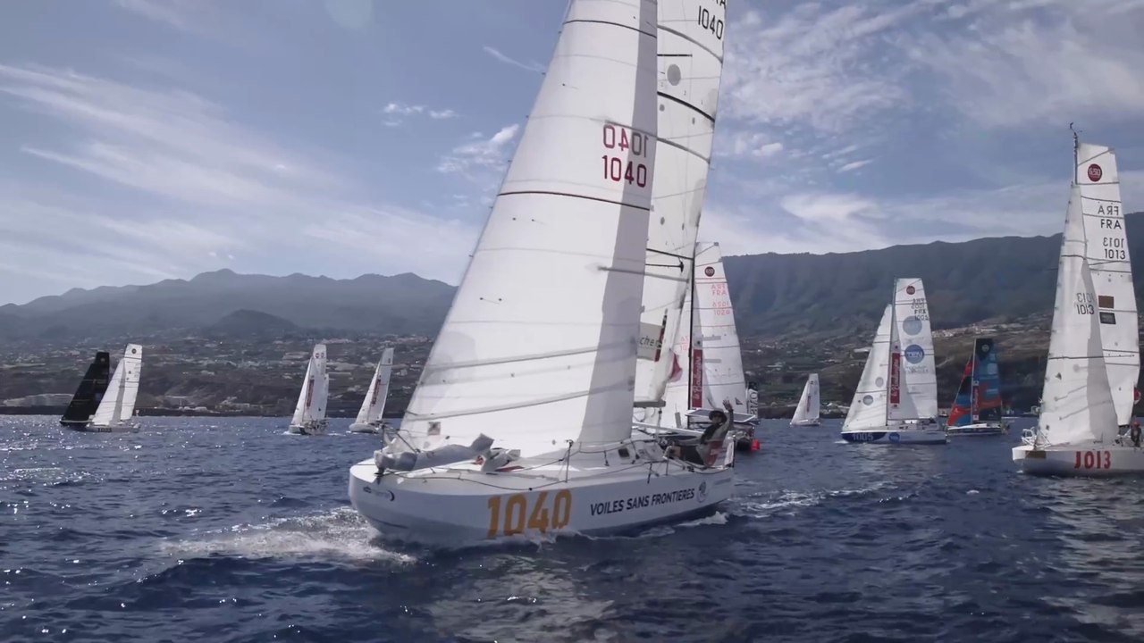 Vivez les émotions du départ de la deuxième étape de La Boulangère Mini Transat