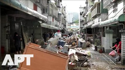 Typhoon Fung-wong Sparks Emergency Clean-up In Taiwan | APT