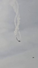 Un avión militar de transporte se estrella en Georgia con 20 militares a bordo