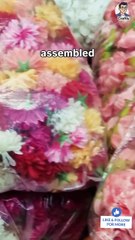 This factory makes artificial flowers that look real 🌸 Low cost, high demand, and perfect for home décor, events, and exports! Would you start this business?  #ArtificialFlowers #FlowerFactory #SmallBusinessIdeas #Startup202 Reacts | DIY videos | crafts