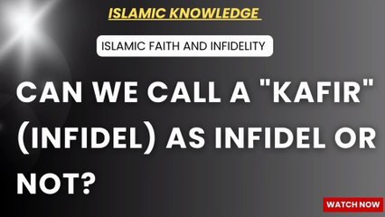 Can we call a "Kaafir" (Infidel) as infidel or not?