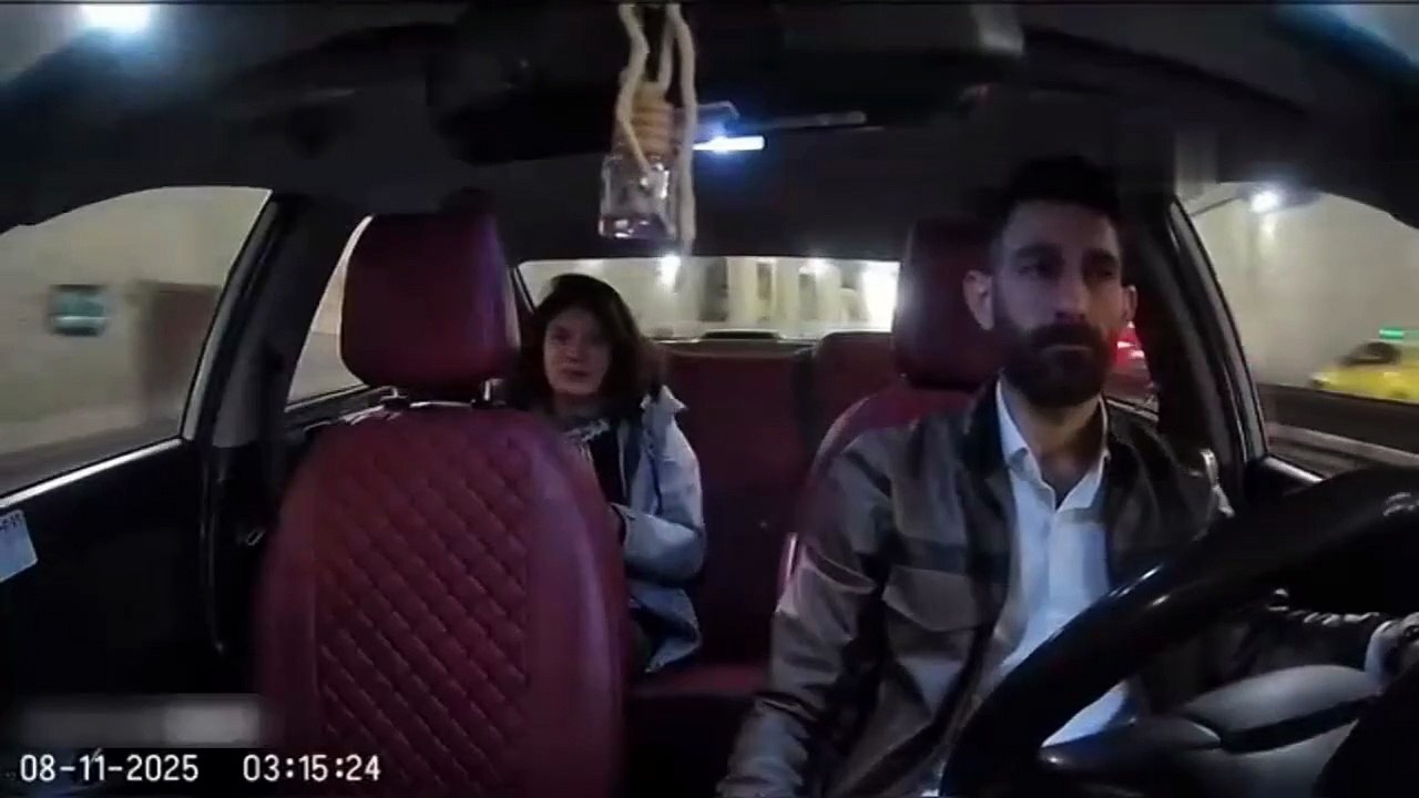 Taksi şoförüyle yolcu arasında adres tartışması: 'Senin işin bu sen bileceksin deli misin?'