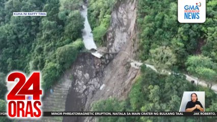 Pagkasira ng Pangasinan-Nueva Vizcaya Road, pahirap sa mga residente | 24 Oras