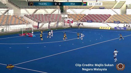 🇲🇾 Malaysia Tigers vs 🇿🇦 South Africa U-18 | 4th Mirnawan Cup 2025 | Hockey Match Highlights