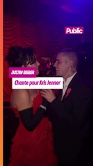 Justin Bieber chante pour Kris Jenner