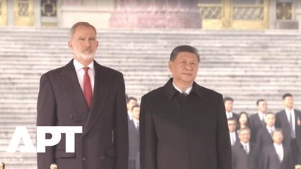 Xi Jinping Welcomes Spain’s King Felipe VI With Grand Ceremony in Beijing | 1st Visit in 18 Years