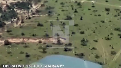 ESCUDO GUARANÍ AVIÓN TUCANO INTERCEPTÓ AERONAVE ILÍCITA EN CONCEPCIÓN