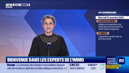 Les Experts de l'immo : Choisir la bonne assurance de prêt - 12/11