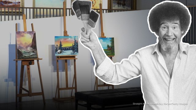 Bob Ross paintings auction aims to raise money for public television