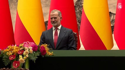Encuentro entre el rey y el presidente de la República Popular de China, Xi Jinping