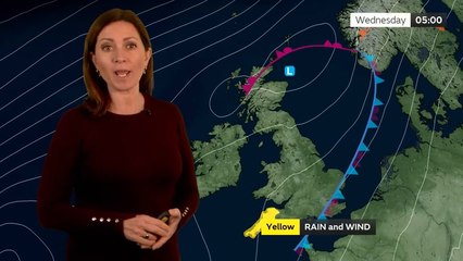 Met Office issues a warning for rain in London on Friday