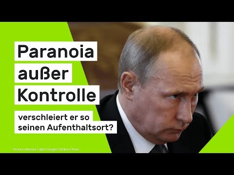 Wladimir Putin: Paranoia außer Kontrolle - verschleiert der Kreml-Chef so seinen Aufenthaltsort?
