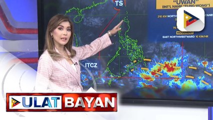 Bagyong #UwanPH, humina pa sa Tropical Storm category | ulat ni Ice Martinez
