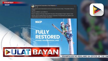 Agarang pagbabalik ng supply ng kuryente sa mga pangunahing pasilidad, iniutos ni PBBM | ulat ni Darrel Buena - PTV Legazpi