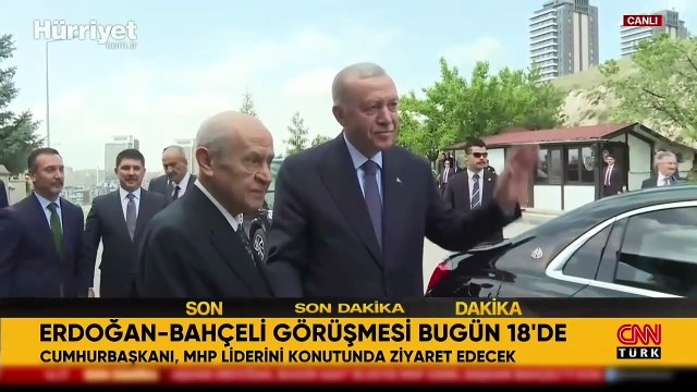 Cumhurbaşkanı Erdoğan, Bahçeli ile görüşecek