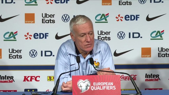 Didier Deschamps pas du tout craintif pour sa dernière qualification pour un Mondial : « Je n’ai pas ça à l’esprit » - Foot - Qualif. Coupe du monde - Bleus