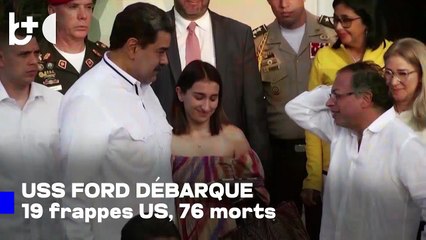 Arrive le plus grand navire de guerre / Trump renforce les Caraïbes, prêt à affronter le Venezuela