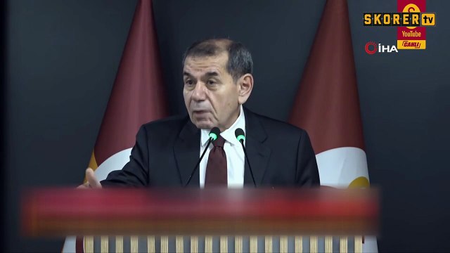 Galatasaray Başkanı Dursun Özbek'ten futbolda bahis soruşturması hakkında açıklama! 'Kurunun yanında yaş da yanmasın'