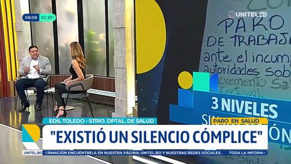 Trabajadores de salud acatan paro y autoridades dan su versión