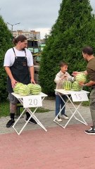 Watermelons are sold by the smartest