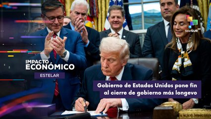 Estados Unidos pone fin al cierre de gobierno más largo del país IMPACTO ECONÓMICO ESTELAR 14-11-2025