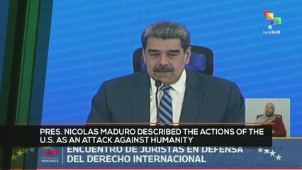FTS 20:30 14-11: Pres. Maduro described U.S. actions as an attack against humanity