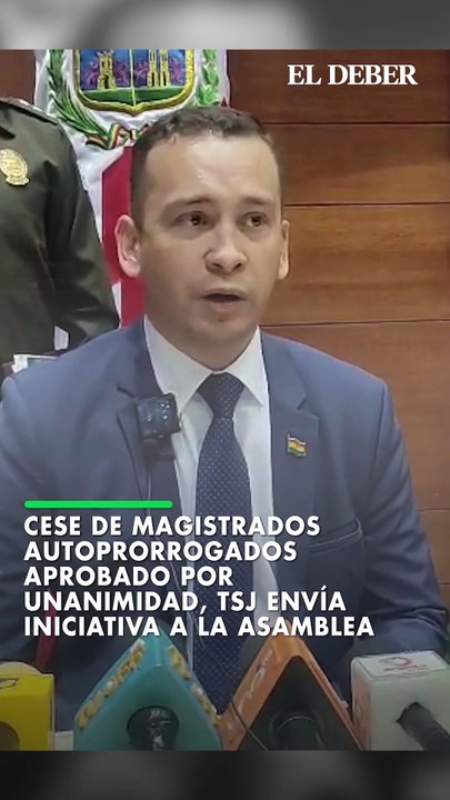 Cese de magistrados autoprorrogados aprobado por unanimidad, TSJ envía ...