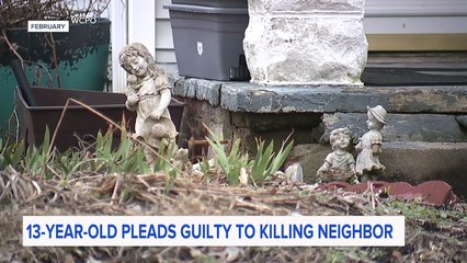 13-year-old pleads guilty to murdering neighbor in her home