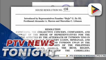 Lower House reiterates support and concern for victims of recent weather disturbances