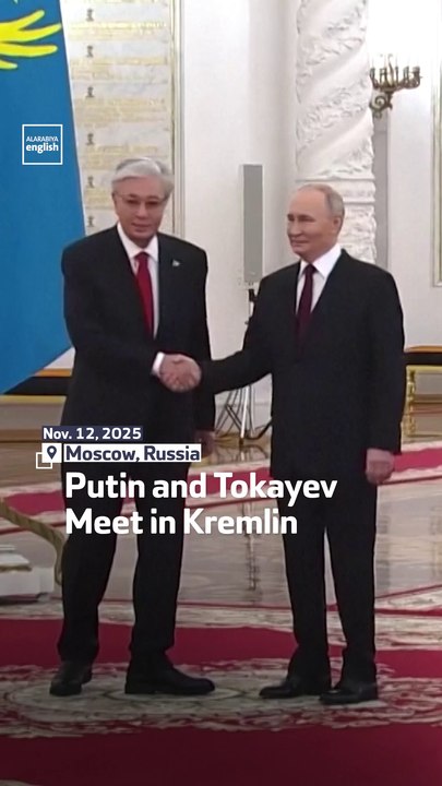 Putin and Tokayev Meet in Kremlin
