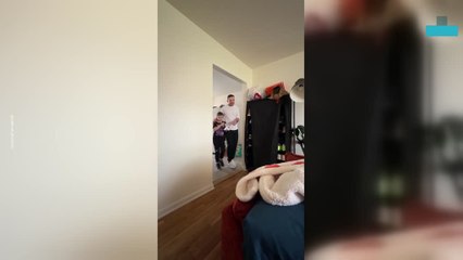 Adorable Moment Stepbrother Meets His Baby Sister for the First Time