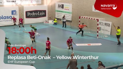 Beti Onak-Yellow Winterthur, este domingo a las 18:00 horas, en Navarra Televisión