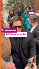 Mark Wahlberg pris d’assaut par ses fans à la sortie de son hôtel