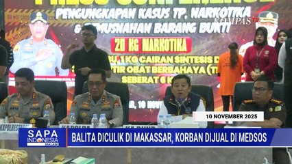 Balita Makassar Diculik dan Dijual Lewat Medsos, Polisi Bongkar Sindikat Lintas Provinsi