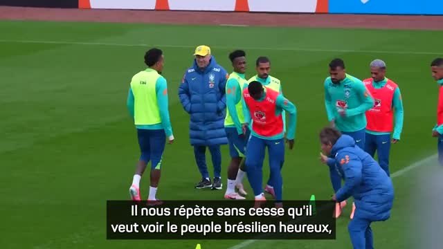 Brésil - Vinicius Júnior : Ancelotti nous apporte son calme et nous donne confiance