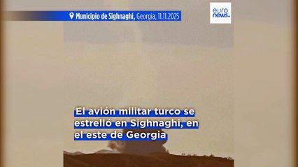 Turquía confirma la muerte de los 20 soldados a bordo del avión militar siniestrado en Georgia