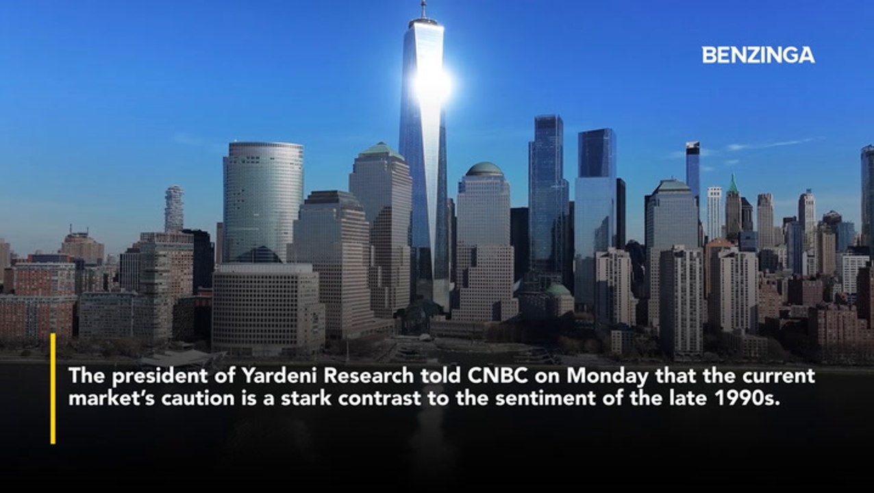 Ed Yardeni Says 'Buy The Dip' In AI Stocks, Calls Market Nervousness Healthy Sign