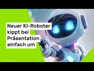 Neuer KI-Roboter kippt bei Präsentation einfach um