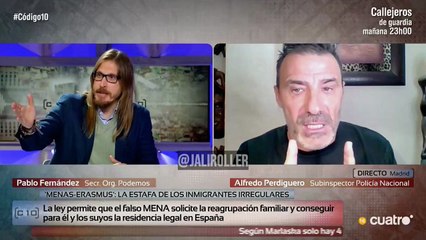 Alfredo Perdiguero sopapea con un zasca tremebundo al 'quiosquero' de Podemos